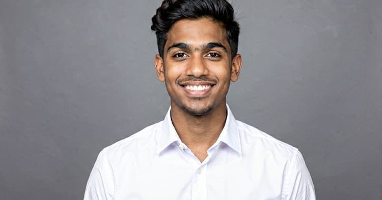 Professional photograph with neat clothing for a job interview