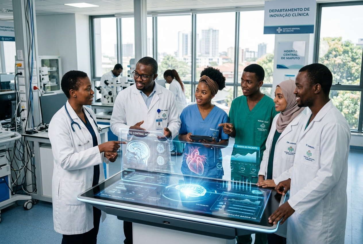 O Futuro da Saúde em Moçambique: Inovações Tecnológicas e Oportunidades de Carreira em 2026